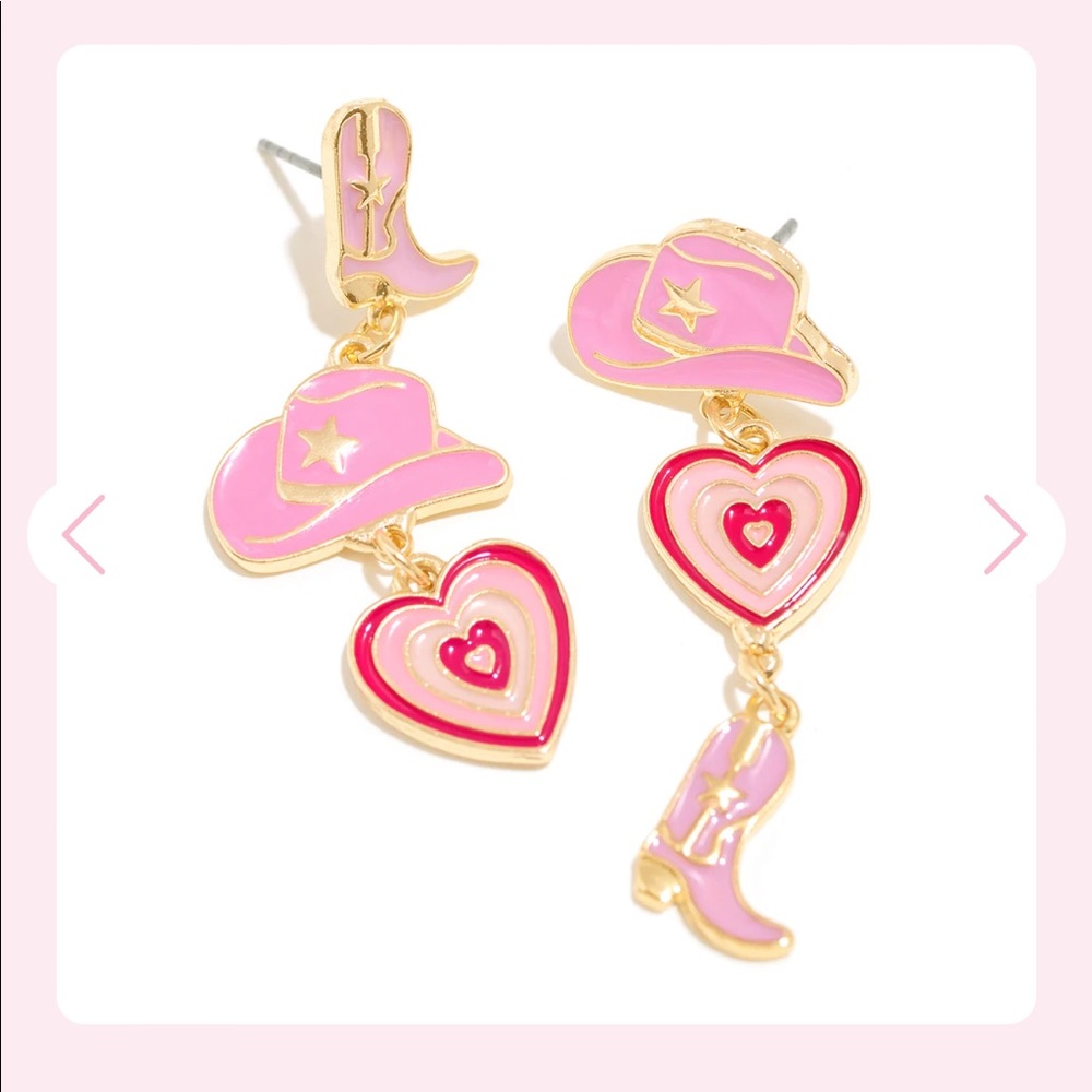Fraiser Sterling cowgirl cutie earrings